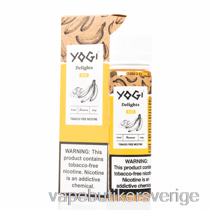 Vape Sverige Bananis - Yogidelights - 60ml 3mg